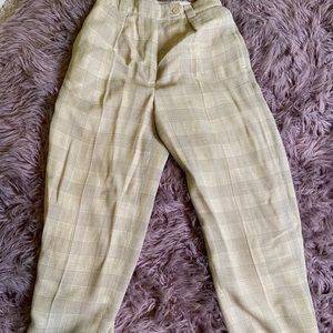#GiorgioArmani cream pants